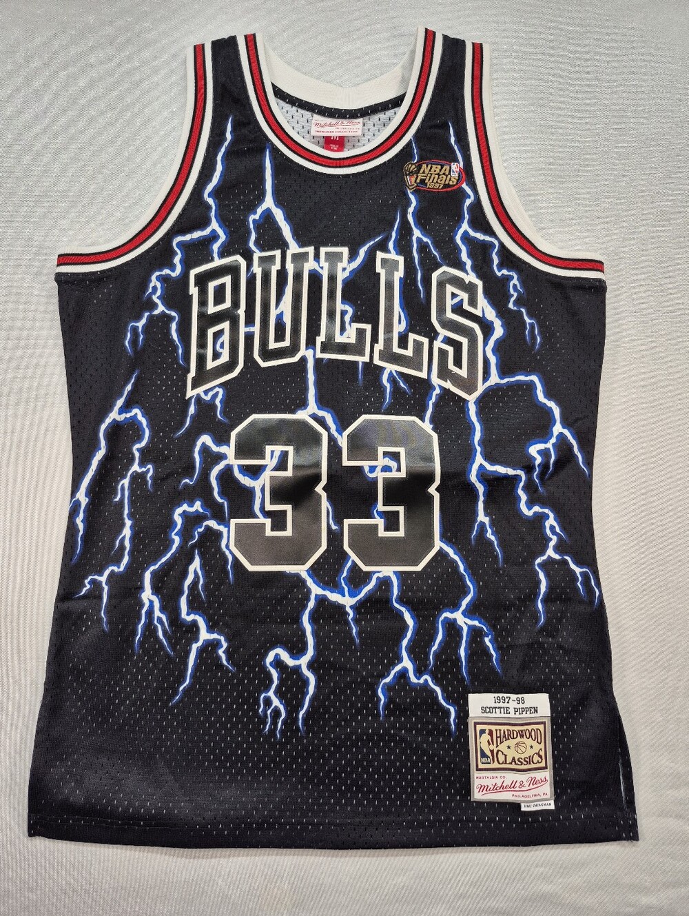 Mitchell & Ness Jersey Shirt Chicago Bulls #33 Scottie Pippen NBA finals 1997